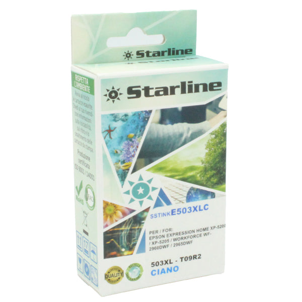 STARLINE - JNEP503C - Starline Cartuccia Ciano 503XL_Peperoncino Pag 470 - SSTINKE503XLC - Conf. da 1 Pz.