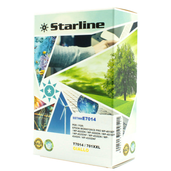 STARLINE - JNEP701Y - Starline - Cartuccia ink - per Epson - Giallo - C13T70144010 - T7014- 35ml