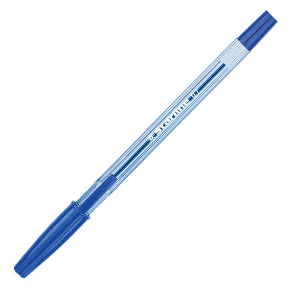 STARLINE - STL1107 - Penna a sfera con cappuccio - punta fine 0,7mm - blu - Starline - conf. 50 pezzi