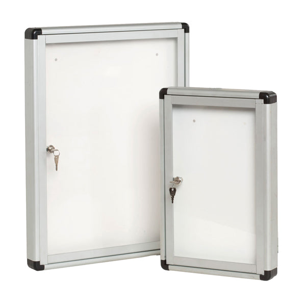 STARLINE - 2180-3H - Bacheca per interni - con anta battente - fondo bianco magnetico - 6 fogli A4 - orizzontale - Starline - STL6436 - Conf. da 1 Pz.