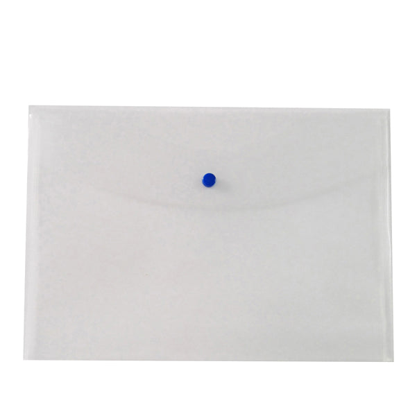 STARLINE - 1318001 incolore - Busta con bottone - PPL - 22x30 cm - trasparente neutro - Starline