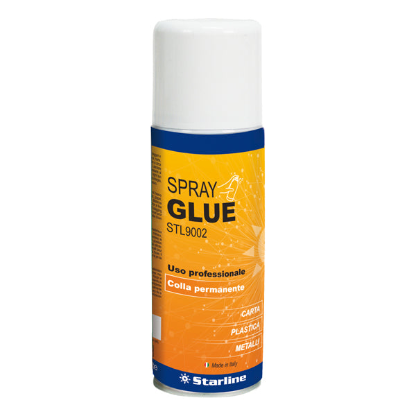 STARLINE - A02013 - Colla spray - permanente - 400 ml - Starline - STL9002 - Conf. da 1 Pz.