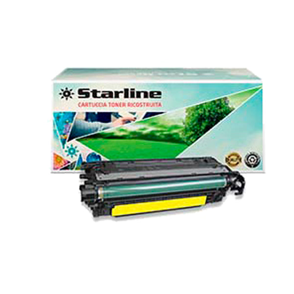 STARLINE - K15167TA - Starline - Toner Ricostruito - per HP 504A - Giallo - CE252A - 7.000 pag