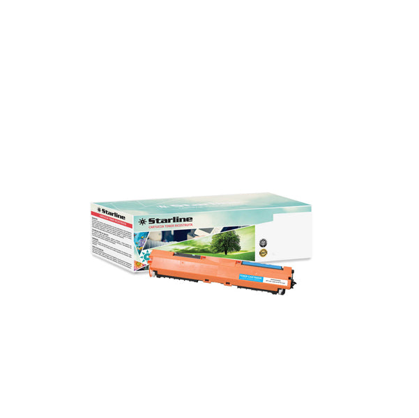 STARLINE - K15729TA - Starline - Toner Ricostruito - per HP 130A - Ciano - CF351A - 1.000 pag