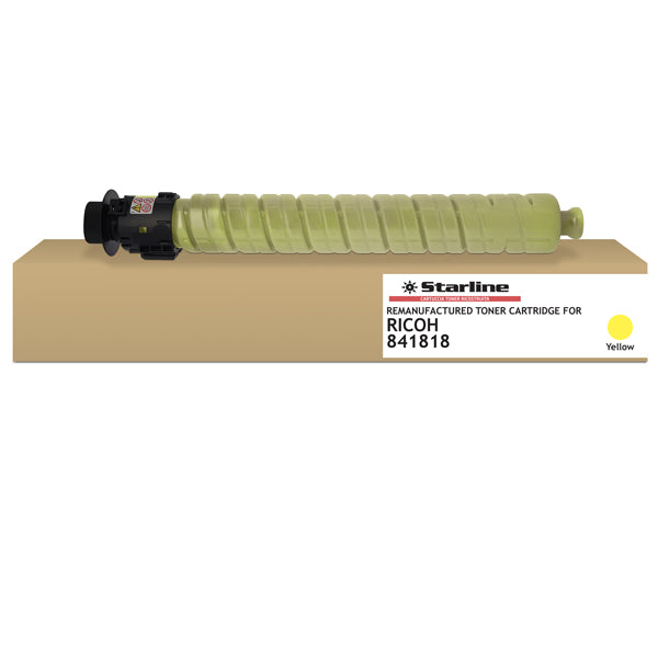 STARLINE - K40105TA - Starline - Toner ricostruito per Ricoh MPC 3003-3503 Series - Giallo - 841818 - 18.000 pag
