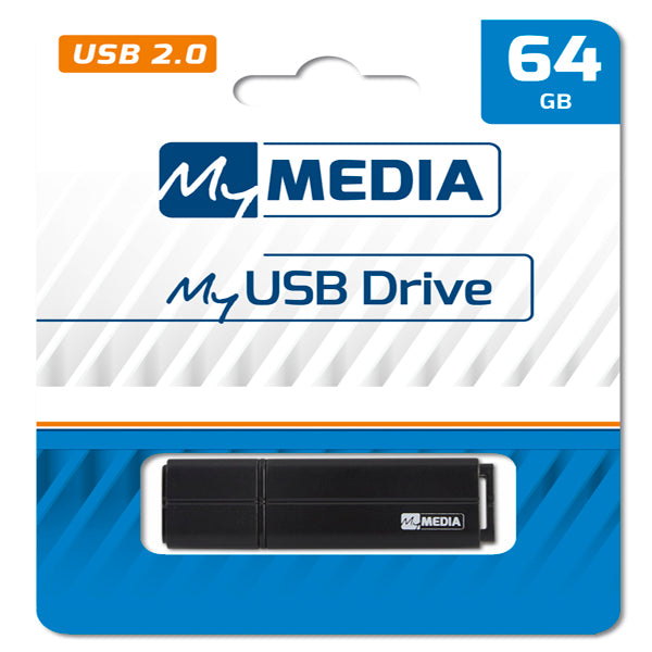 VERBATIM - 69263 - Verbatim - Memoria MyUsb Drive - Nero - 69263 - 64GB
