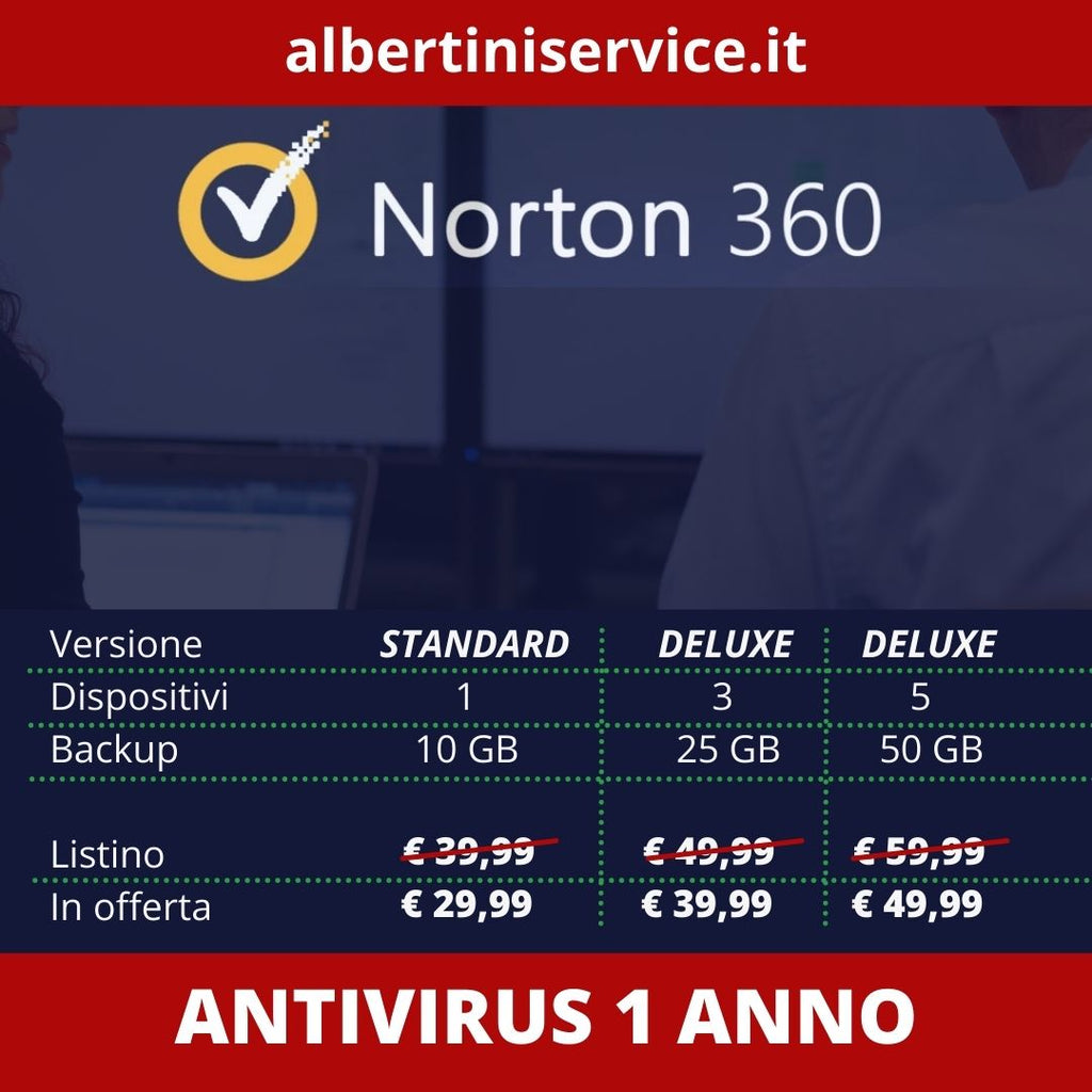 Norton Antivirus in offerta