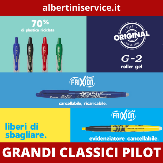 GRANDI CLASSICI PILOT - SCRIVI, CANCELLA, RISCRIVI