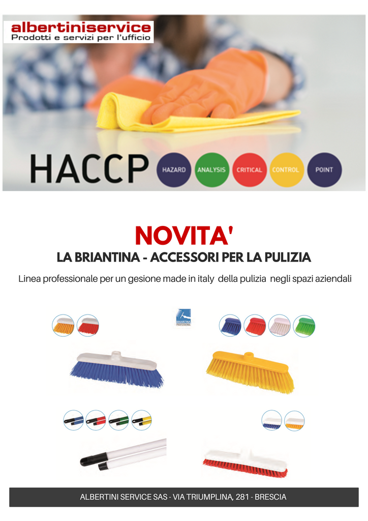 NOVITA' - La Briantina accessori per la pulizia HACCP