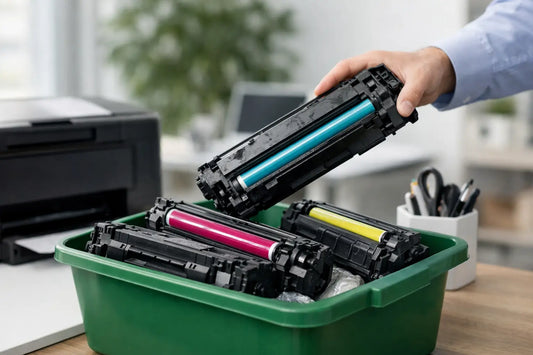 Smaltimento toner esausti aziende: cosa fare