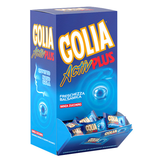 GOLIA - 9749001 - Caramelle Golia active plus - Perfetti - conf. 180 pezzi - 100373 -  Conf. da 1 Pz.
