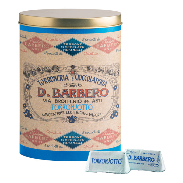 D. Barbero - METALGT - Gianduiotti - in scatola di metallo - torrone - 150 gr - Barbero - 100448 -  Conf. da 1 Pz.