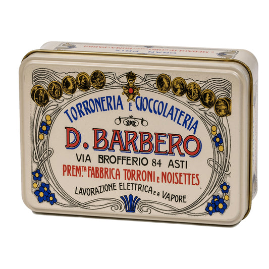 D. Barbero - METTA - Scrigno regalo - con tartufi misti - 130 gr - metallo - panna - Barbero - 100972 -  Conf. da 1 Pz.