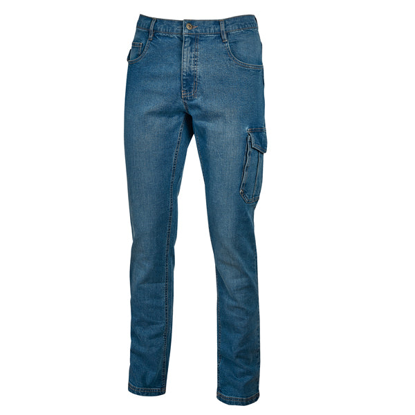 U-Power - ST150GJ-XL - Jeans da lavoro Jam - taglia XL - blu scruo - U-Power - 101207 -  Conf. da 1 Pz.