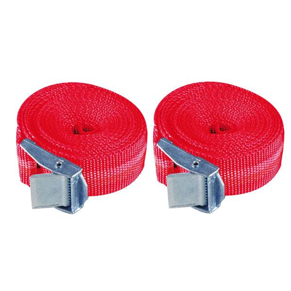 Valex - 1961274 - Cinghie - con fibia in metallo - per carichi fino a 250 kg - 25 mm x 2,5 m -Valex - 101870 -  Conf. da 1 Pz.