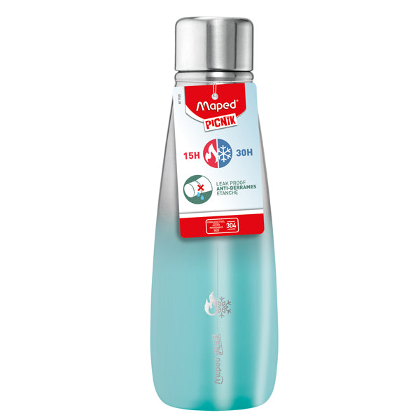 Maped Picnik - 871107 - Borraccia Thermos Concept Adult  - 500 ml - tritan - turchese - Maped - 101922 -  Conf. da 1 Pz.