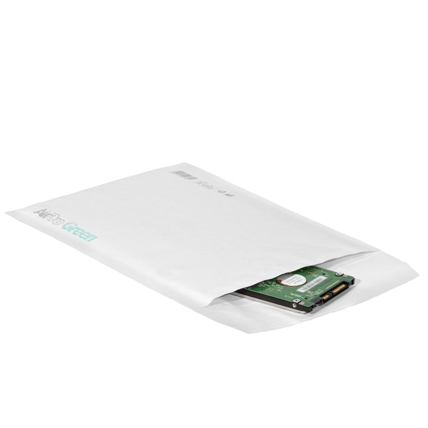Bong Packaging - 12295 - Busta imbottita AirPro Green - K-20 (35 x 47 cm) - carta - bianco - Bong Packaging - conf. 50 pezzi - 102002 -  Conf. da 1 Pz.
