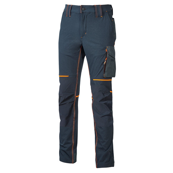 U-Power - FU189DB-M - Pantalone da lavoro World Linea FUTURE - taglia M - deep blue- U-Power - 102182 -  Conf. da 1 Pz.