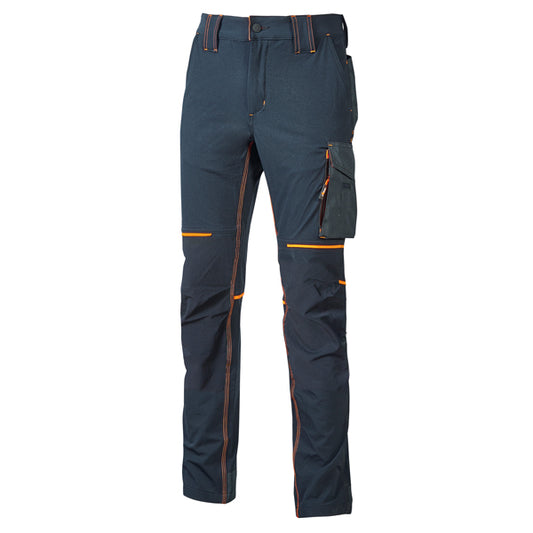 U-Power - FU189DB-M - Pantalone da lavoro World Linea FUTURE - taglia M - deep blue- U-Power - 102182 -  Conf. da 1 Pz.