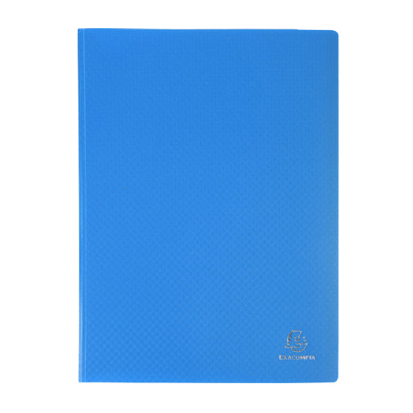 EXACOMPTA - 8562E - Portalistini Opak - PPL - 24 x 32 cm - 60 buste - azzurro - Exacompta - 102328 -  Conf. da 8 Pz.