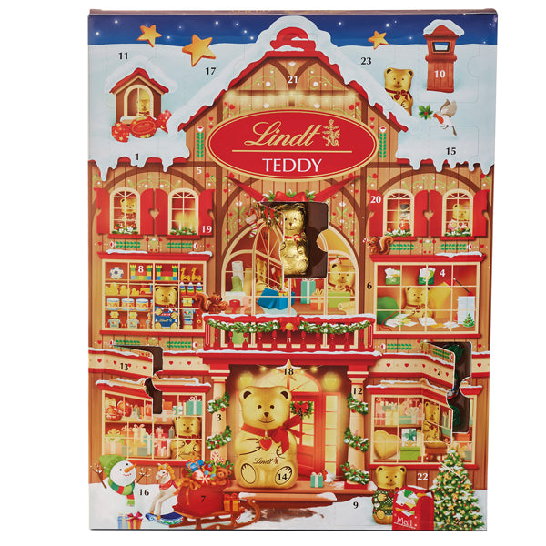 Lindt - 478882 - Calendario dell'Avvento Orsetto Teddy - 170 gr - Lindt - 102611 -  Conf. da 1 Pz.