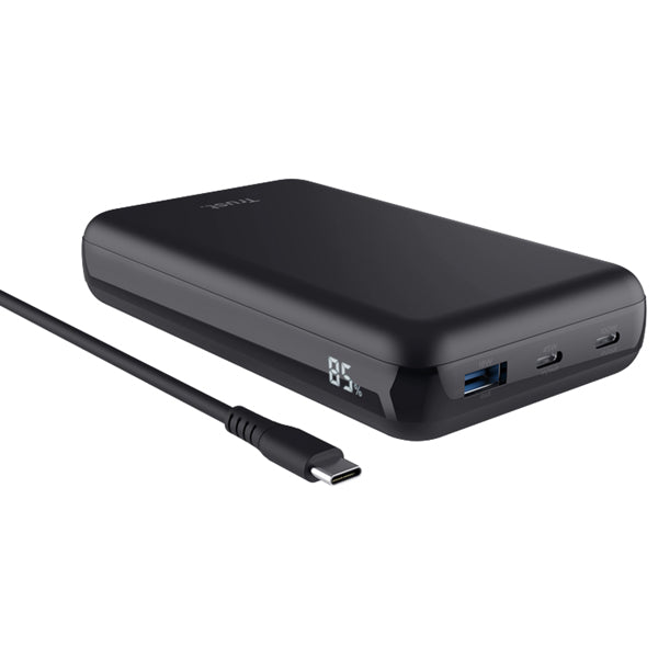 TRUST - 25240 - Powerbank Laro - per laptop da 100 W - USB-C da 100 W - Trust - 102631 -  Conf. da 1 Pz.