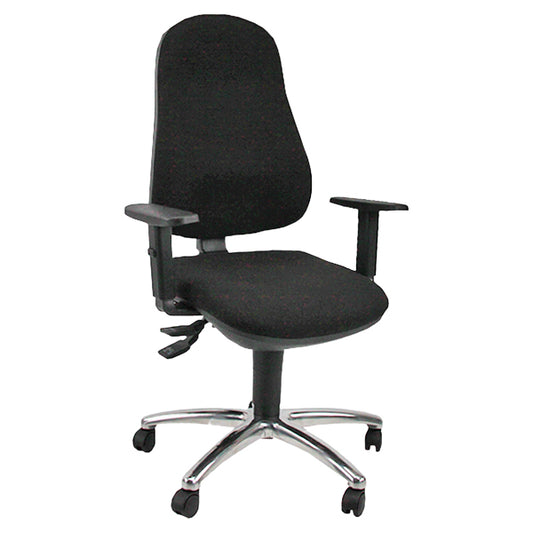 Unisit - AISYC-BRF-EN - Seduta operativa Ariel AISYC - con braccioli regolabili - nero - Unisit - 102632 -  Conf. da 1 Pz.