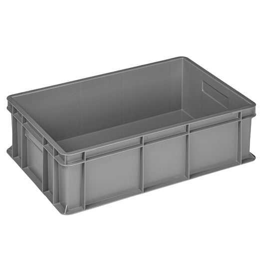 MobilPlastic - 4417-GRI - Cassa industriale Europa - 60 x 40 x 17 cm - 32 L - PP - grigio - Mobil Plastic - 102651 -  Conf. da 1 Pz.