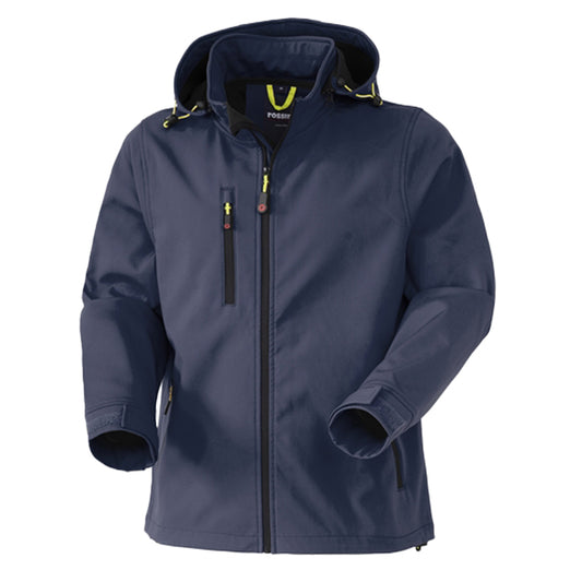 Rossini - HH64816-XXL - Giubbotto Softshell R Boost - taglia XXL - antracite-giallo fluo - Rossini - 102771 -  Conf. da 1 Pz.