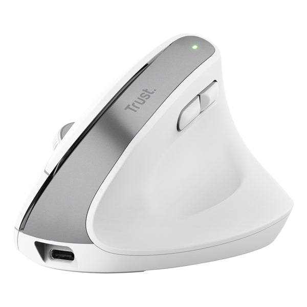 TRUST - 25399 - Mouse Ergonomico Bayo+ wireless - bianco - Trust - 102848 -  Conf. da 1 Pz.