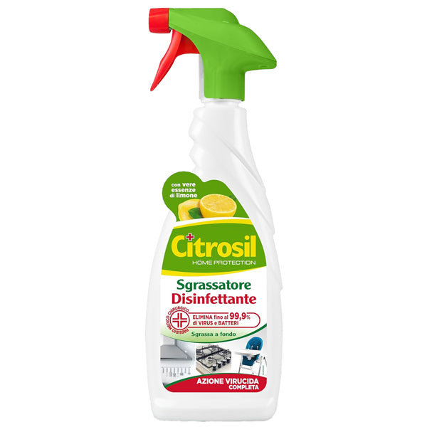 CITROSIL - 7003524 - Disinfettante sgrassatore - disinfettante - virucida - limone - trigger da 650 ml - Citrosil - 102901 -  Conf. da 1 Pz.