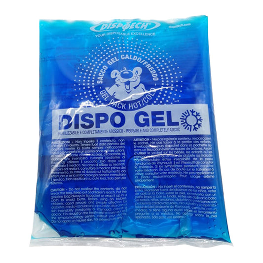 PVS - KWK050 - Sacchetto gelatina DISPOGEL - caldo e freddo - riutilizzabile - 11 x 26 cm - PVS - 102903 -  Conf. da 1 Pz.