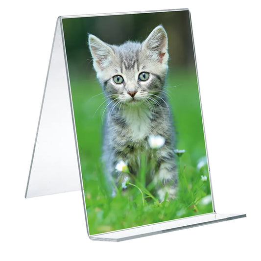 LEBEZ - 7115 - Portadepliant - verticale - 10 x 15 x 15 cm - acrilico - Lebez - 102915 -  Conf. da 12 Pz.