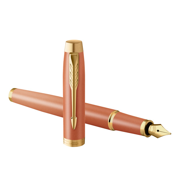 PARKER - 2203899 - Penna stilografica IM Monochrome Rituals Orange - punta M - arancione - Parker - 103004 -  Conf. da 1 Pz.