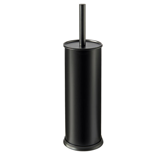 PERFETTO - 28041 - Portascopino Vic - diametro 9,5 cm - altezza 40 cm - acciaio inox - nero satinato - Perfetto - 103031 -  Conf. da 1 Pz.