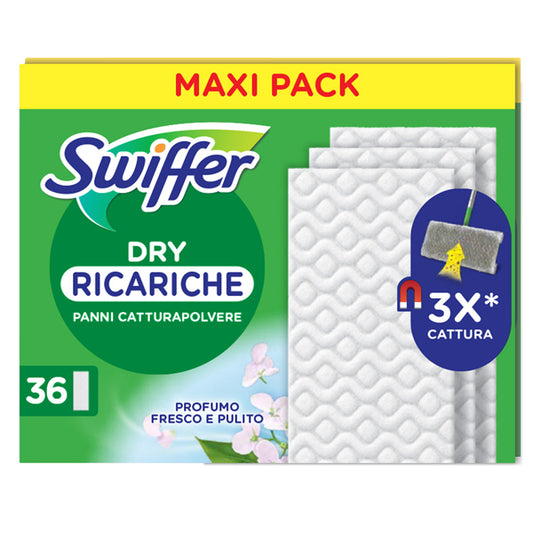 SWIFFER - PG261 - Ricarica Swiffer Dry - Swiffer - conf. 36 pezzi - 103044 -  Conf. da 1 Pz.