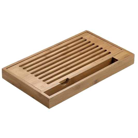 Leone - S0102 - Tagliere antibriciole - 40 x 24 x 4 cm - bamboo - naturale - Leone - 103060 -  Conf. da 1 Pz.