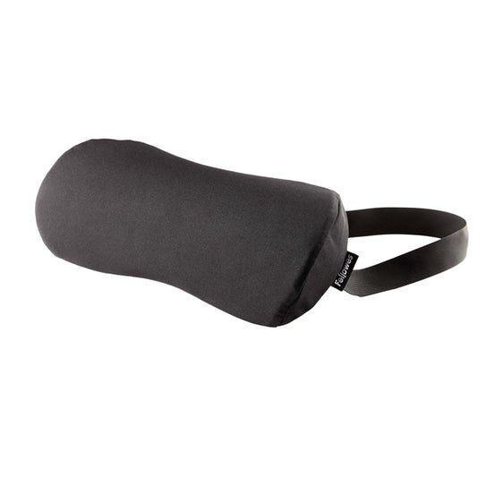 FELLOWES - 100119853 - Cuscino Lombare Breyta - 17 x 35 x 6 cm - in tessuto - nero - Fellowes - 103068 -  Conf. da 1 Pz.