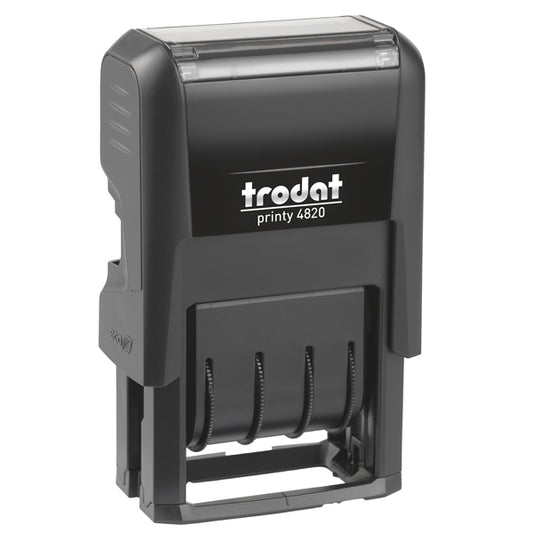 TRODAT - 211865 - Timbro Printy 4.0 Dater Eco 4820 Datario - 4 mm - autoinchiostrante - Trodat - 103070 -  Conf. da 1 Pz.