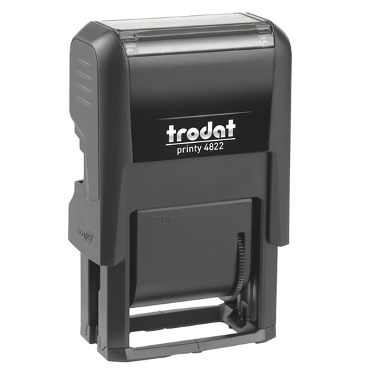 TRODAT - 211675 - Timbro Printy 4.0 Eco 4822 Polinome - 12 diciture - 4 mm - autoinchiostrante - Trodat - 103071 -  Conf. da 1 Pz.