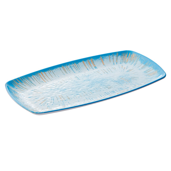 Leone - T8688 - Piatto rettangolare Linea Oceano - 35,5 x 19 x 2,5 cm - melamina - Leone - 103203 -  Conf. da 8 Pz.