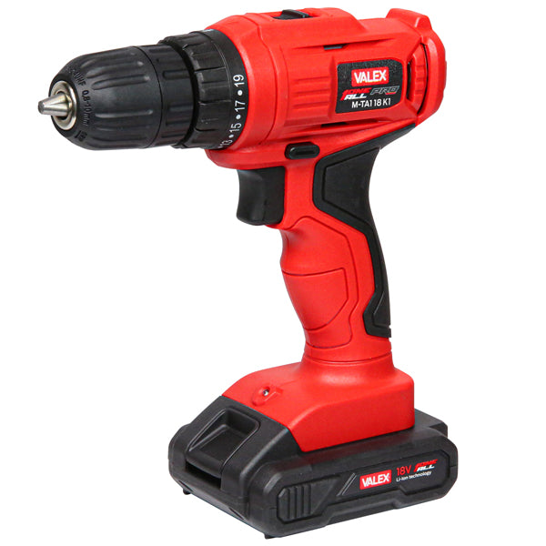 Valex - 1429450 - Trapano avvitatore M-TA1 18 K1 - in valigetta - a batteria al litio - 18 V - Valex - 103364 -  Conf. da 1 Pz.