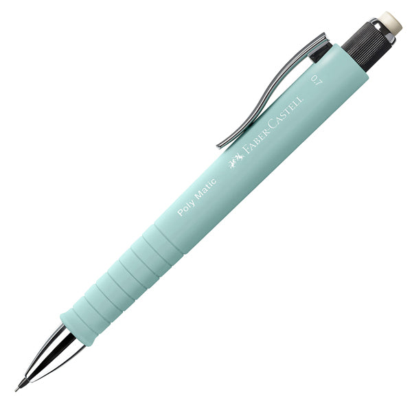 FABER-CASTELL - 133305 - Portamine Poly Matic - mina 0,7 mm - fusto caribic blue - Faber-Castell - 103381 -  Conf. da 1 Pz.