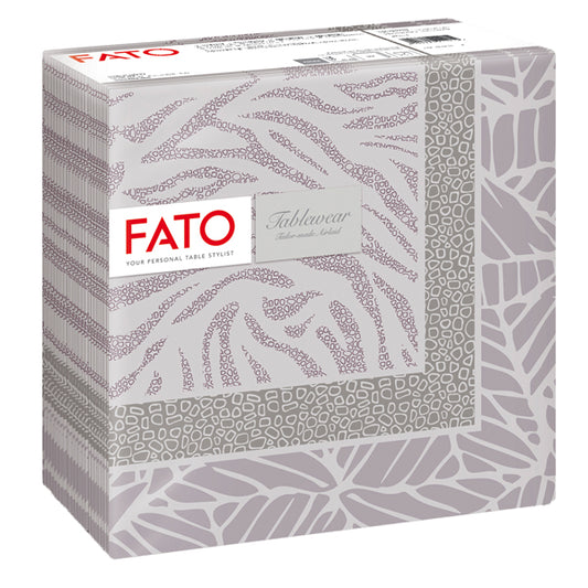FATO - 88453300 - Tovagliolo linea AirLaid - carta - 40 x 40 cm - polvere - Fato - conf. 50 pezzi - 103420 -  Conf. da 1 Pz.