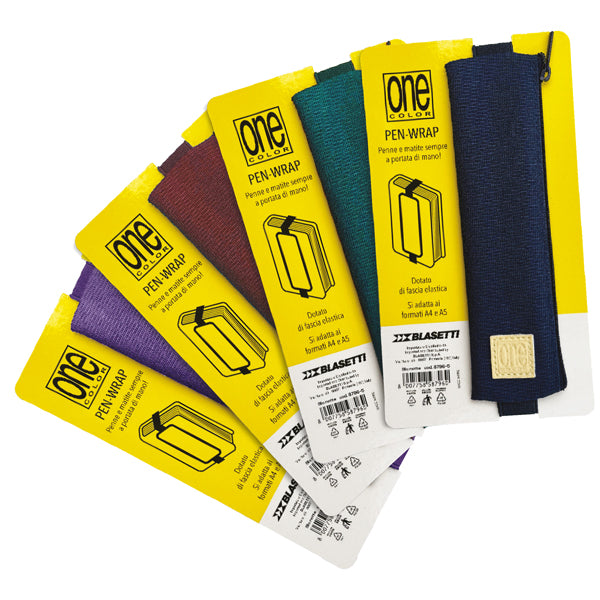 BLASETTI - 8796 - Astuccio Pen-Wrap One Color - 18 x 5 x 1 cm - Blasetti - 103468 -  Conf. da 20 Pz.
