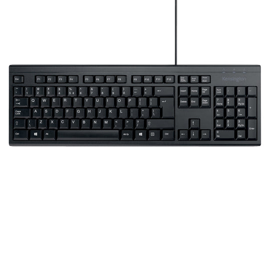 KENSINGTON - K63727IT - Tastiera con filo - KB100 EQ - nero - Kensington - 103567 -  Conf. da 1 Pz.