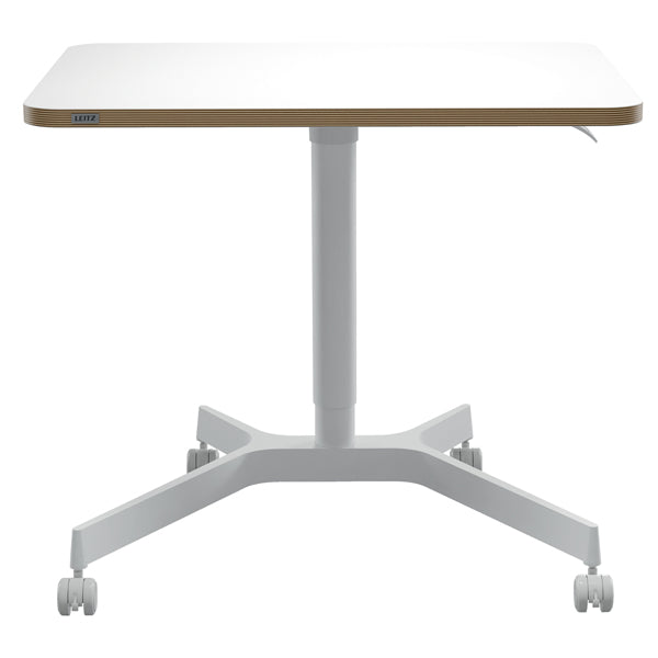 LEITZ - 65360001 - Scrivania Compatta pneumatica Sit-Stand - mobile - 80 x 60 x 75 cm - bianco - Leitz - 103577 -  Conf. da 1 Pz.