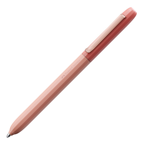 FABER-CASTELL - 140664 - Penna a sfera Avori - punta M - fusto rosso papavero - Faber-Castell - 103664 -  Conf. da 1 Pz.