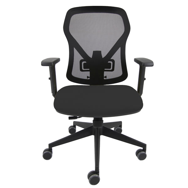 Unisit - FIAT-BR2-IN - Seduta operativa Fiamma FLA - braccioli regolabili - nero - Unisit - 103691 -  Conf. da 1 Pz.