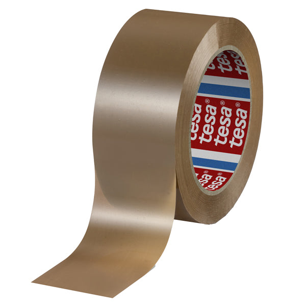 TESA - 60418-00004-00 - Nastro adesivo da imballo Tesapack - Eco & Standard - 132 m x 5 cm - avana - Tesa - 103806 -  Conf. da 6 Pz.
